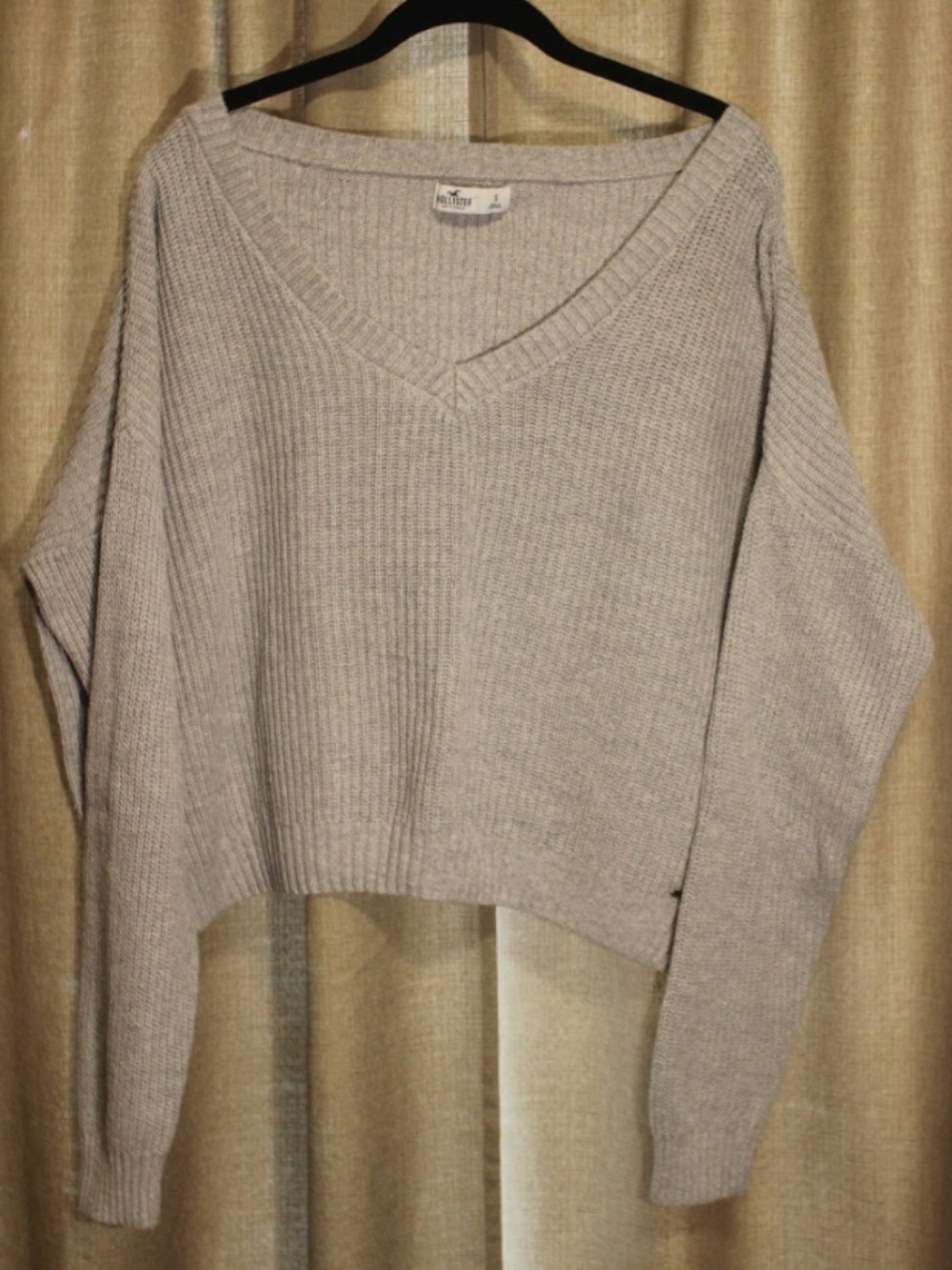 Grey Hollister Sweater